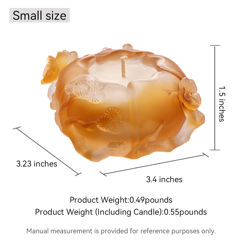 Bougeoirs et lampes d'ambiance en verre de cristal coloré