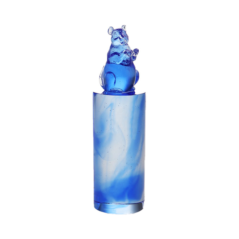 Tampon de joint de verre cristallin de rat de zodiaque chinois