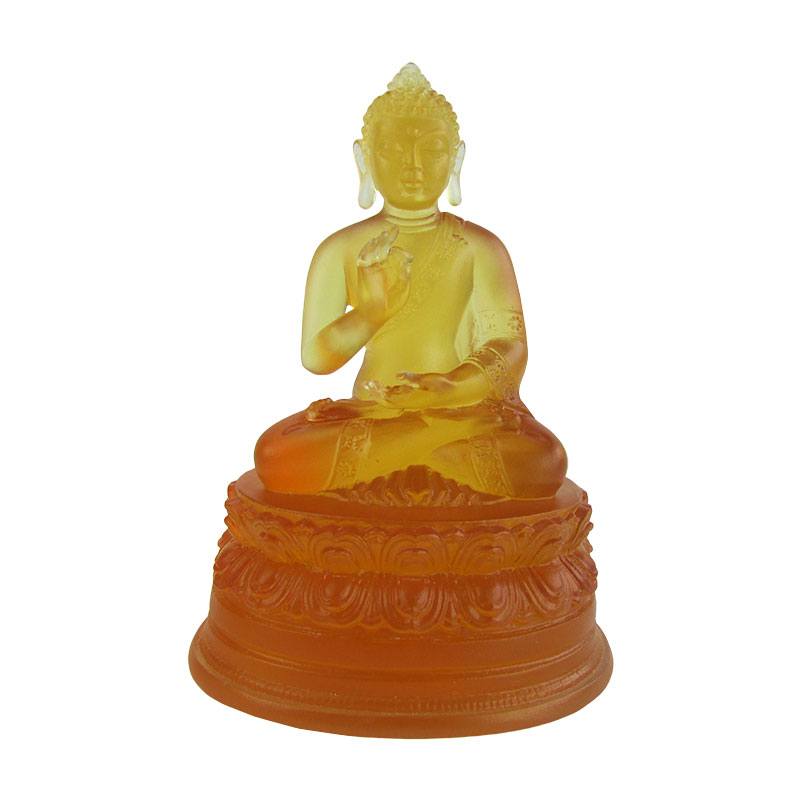 Statues de cristal de Bouddha Dīpamkara