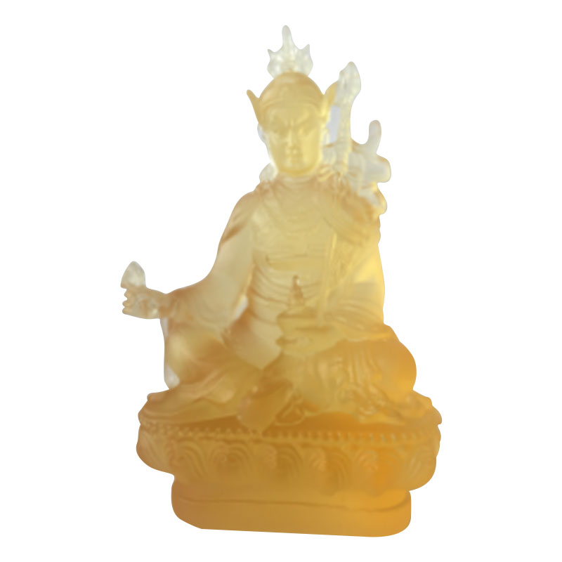 Statues de verre de Padmasambhava