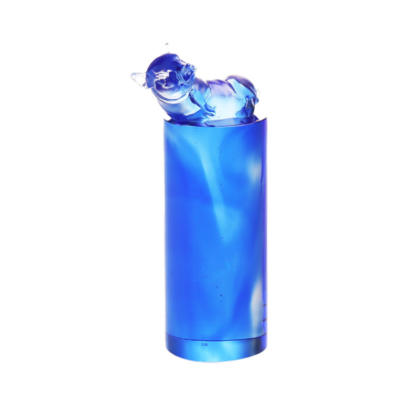 Tampon de sceau de verre en vitre en vitre du zodiaque de zodiaque chinois