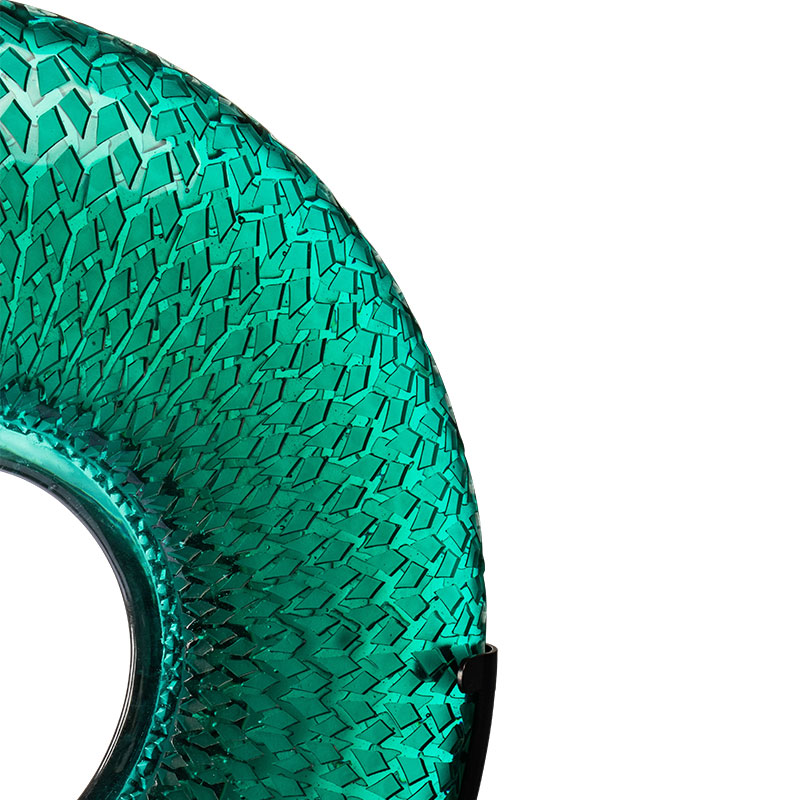 Disques circulaires en feuilles de bambou