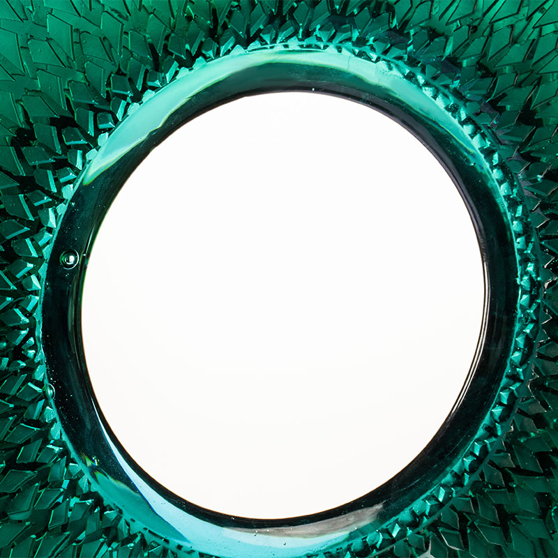 Disques circulaires en feuilles de bambou